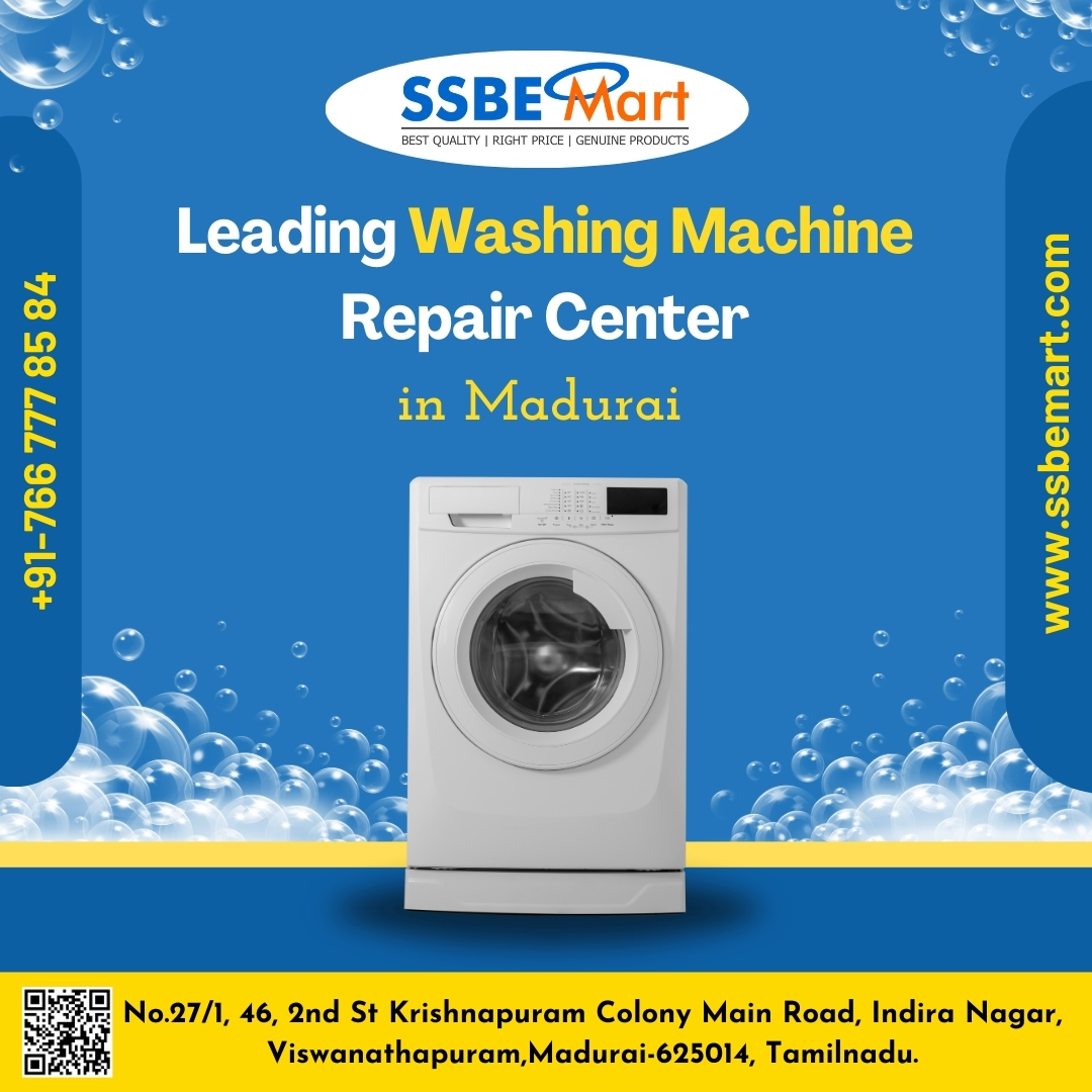 Leading Washing Machine Repair Center In Madurai