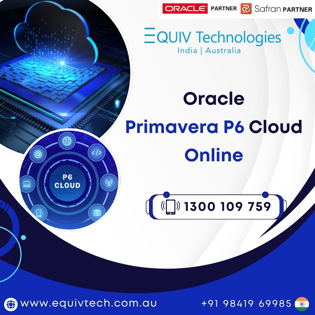 Oracle Primavera P6 Cloud Online